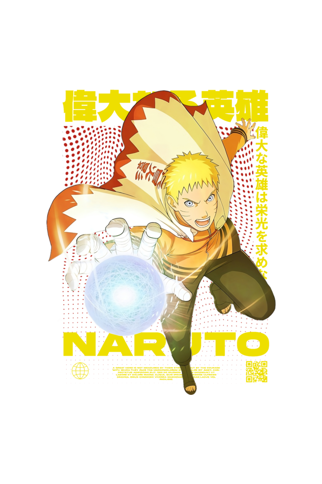 Naruto Anime: Oversized T-shirt