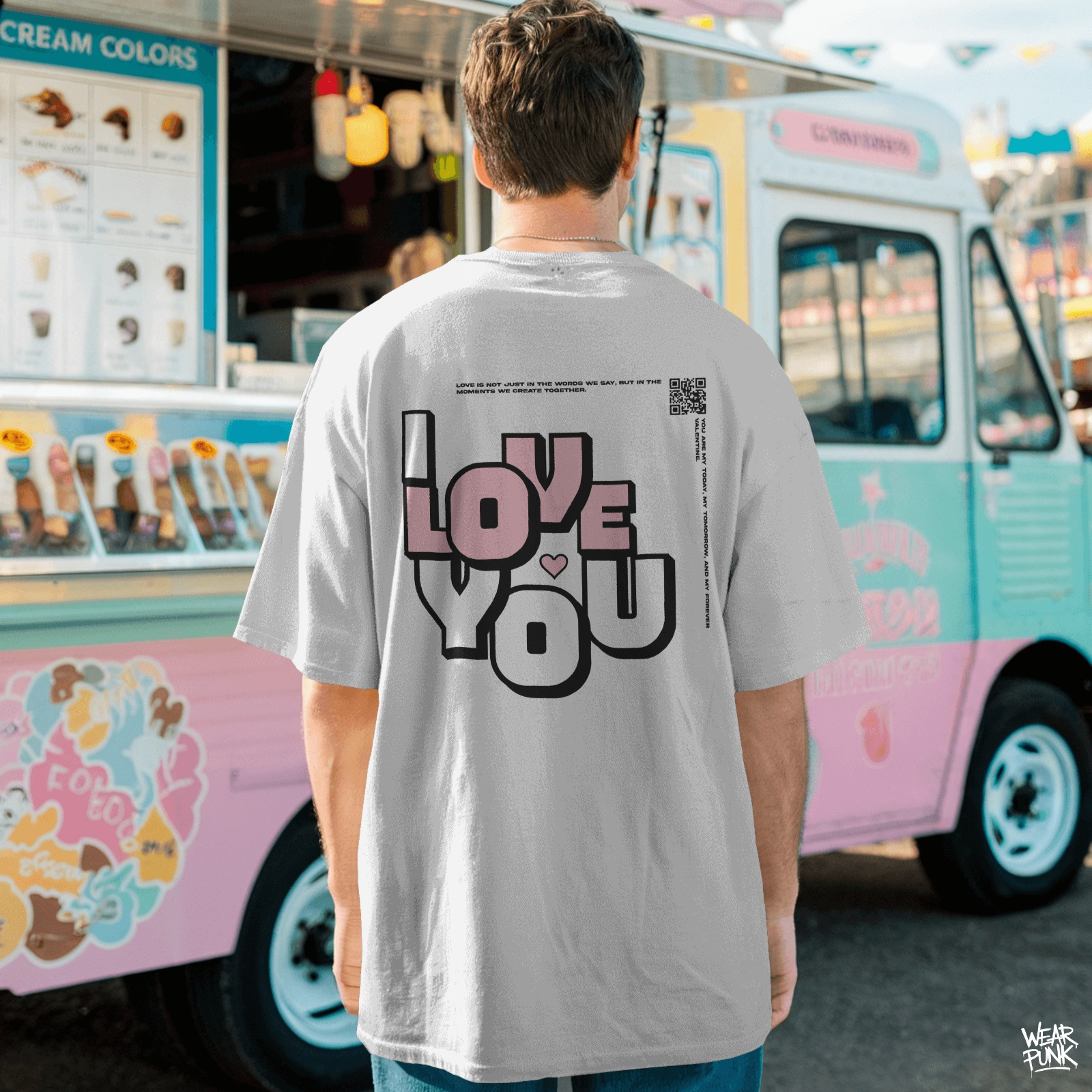 I Love You - Oversized T-Shirt