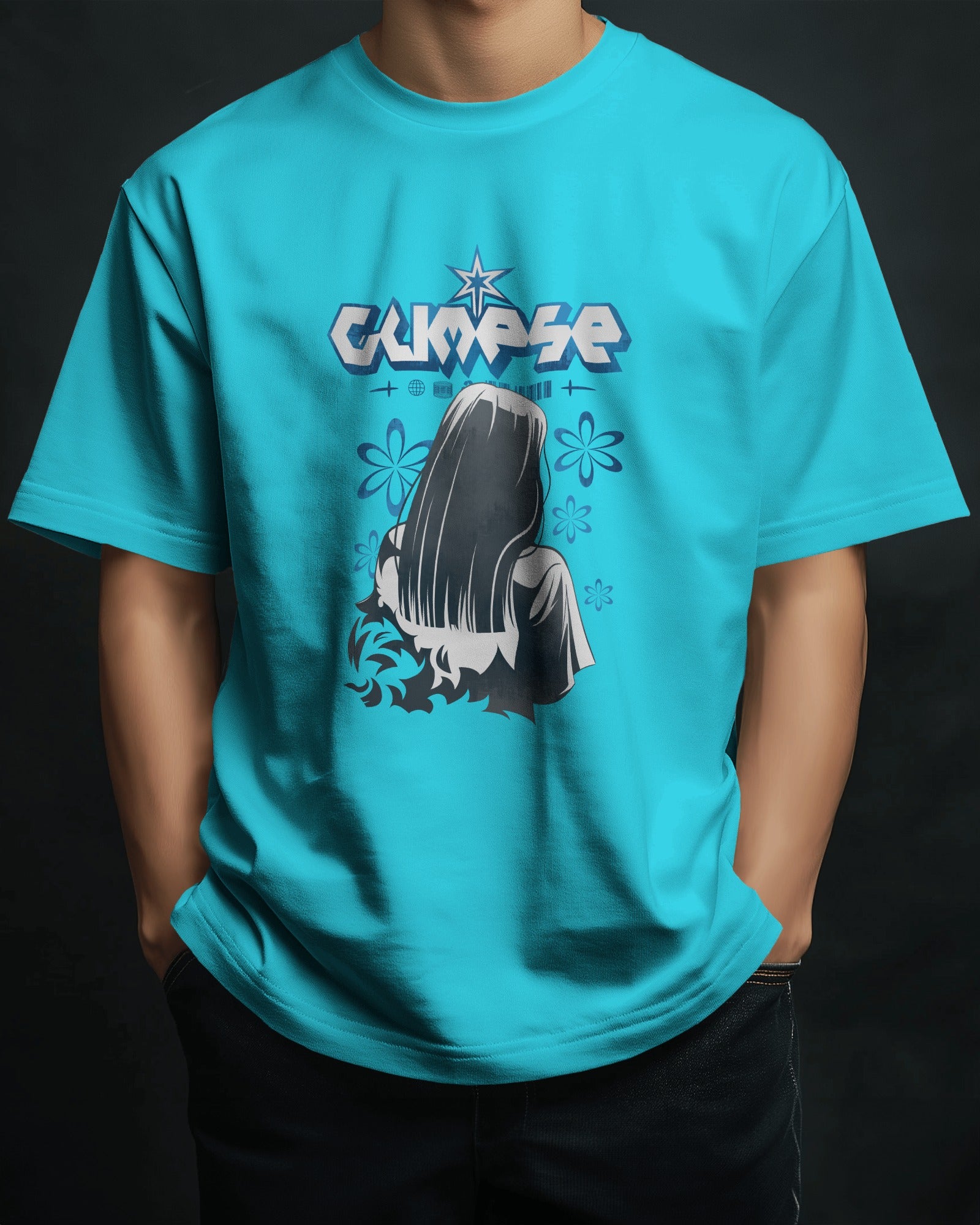 Cool Graphic Printed Oversized T-Shirt