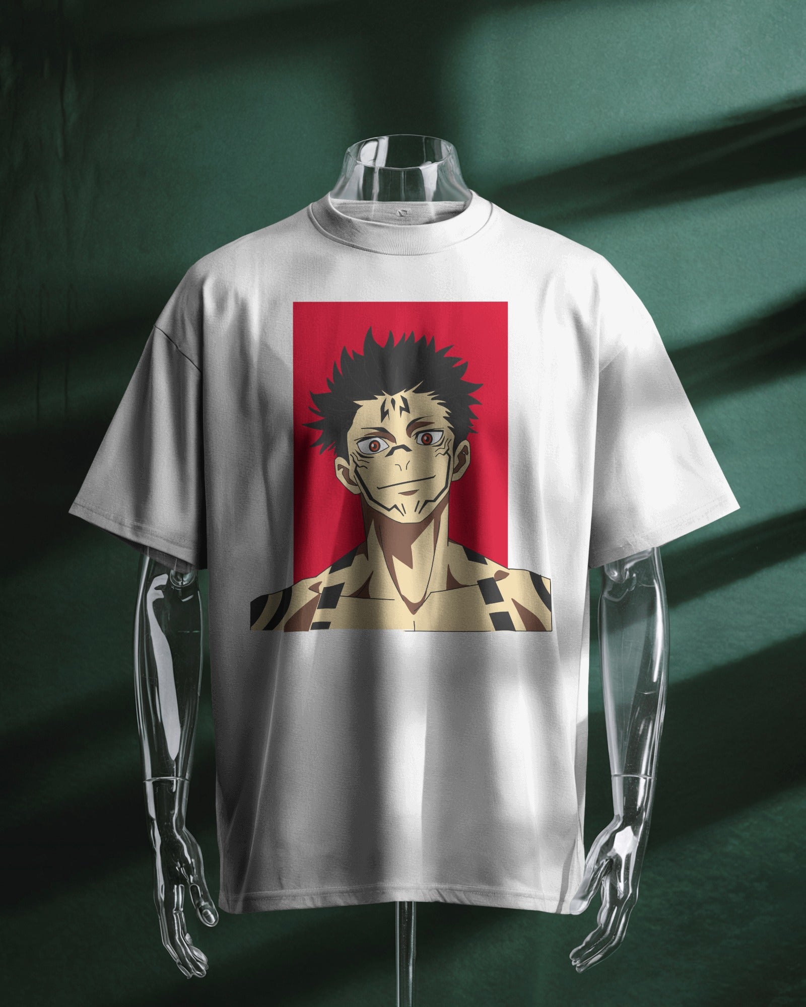 Sukuna Graphic Printed Oversized T-Shirt